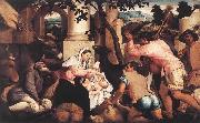 Jacopo Bassano The Adoration of the Shepherds oil painting